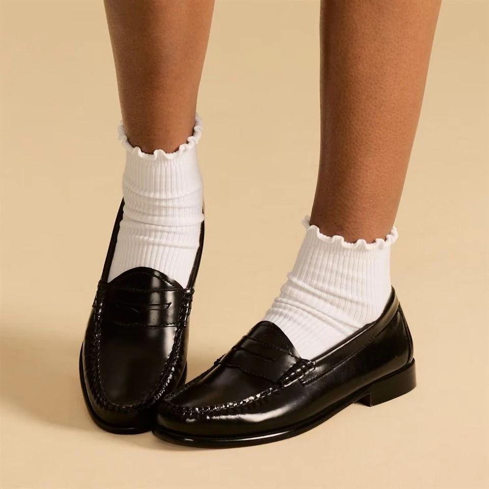 Ruffle Trim Socks factory